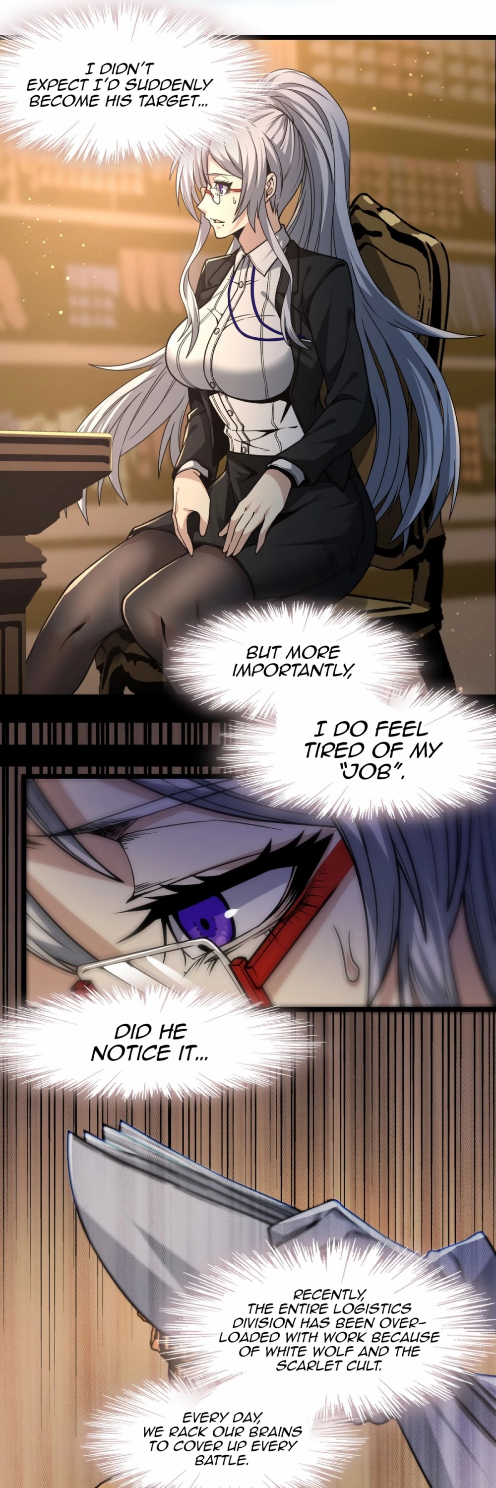 I'm Really Not the Evil God's Lackey Chapter 34 page 61 - Chapter 34: Your Next Line is