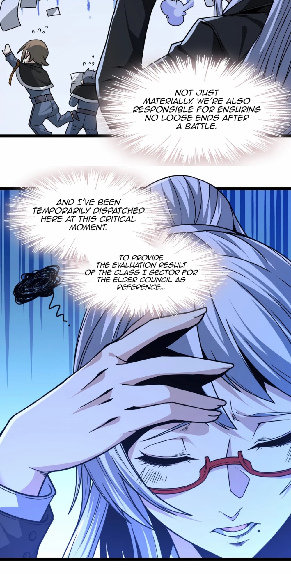 I'm Really Not the Evil God's Lackey Chapter 34 page 63 - Chapter 34: Your Next Line is