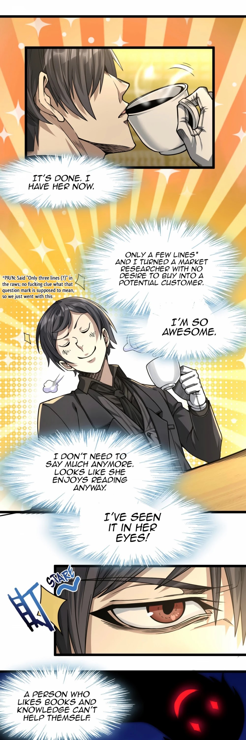 I'm Really Not the Evil God's Lackey Chapter 35 page 25 - Chapter 35: Soul Gazing