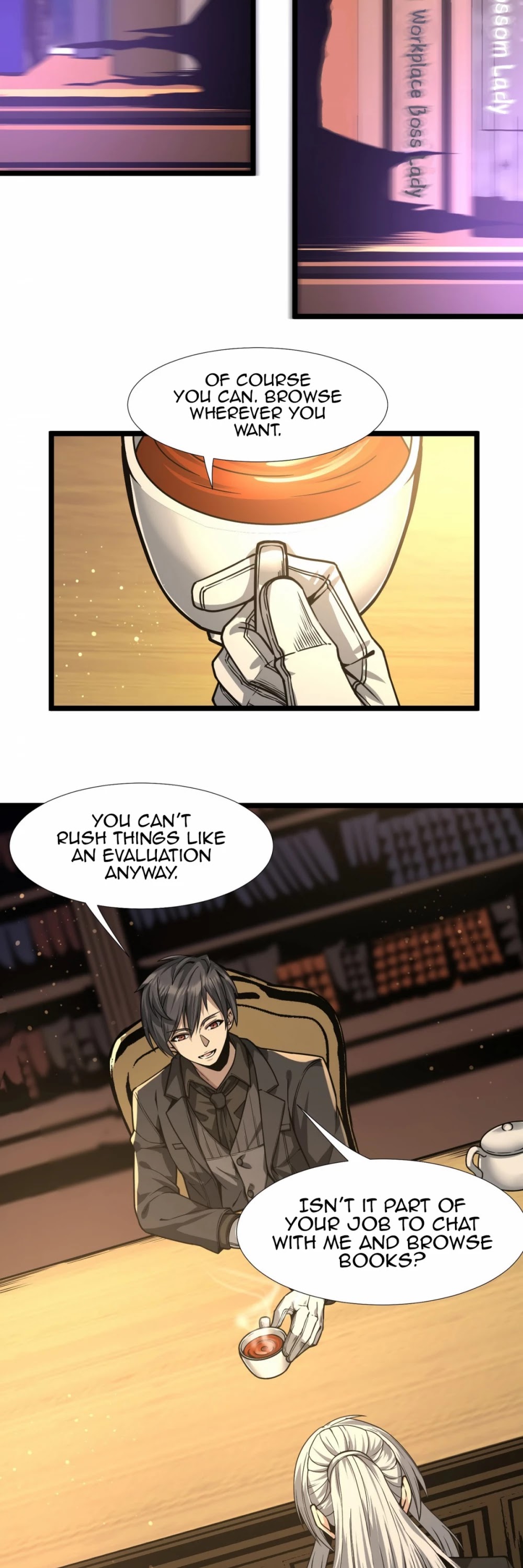 I'm Really Not the Evil God's Lackey Chapter 35 page 29 - Chapter 35: Soul Gazing