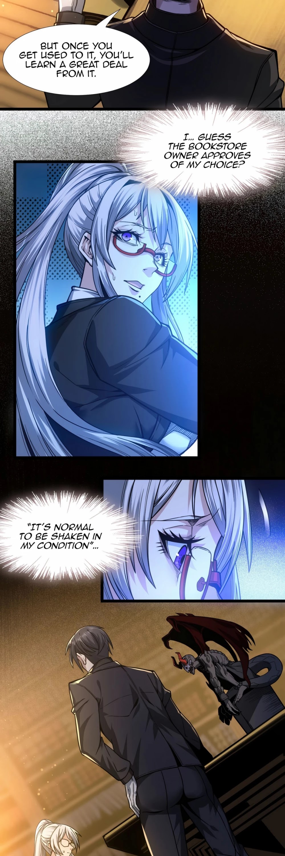 I'm Really Not the Evil God's Lackey Chapter 36 page 11 - Chapter 36: Reborn