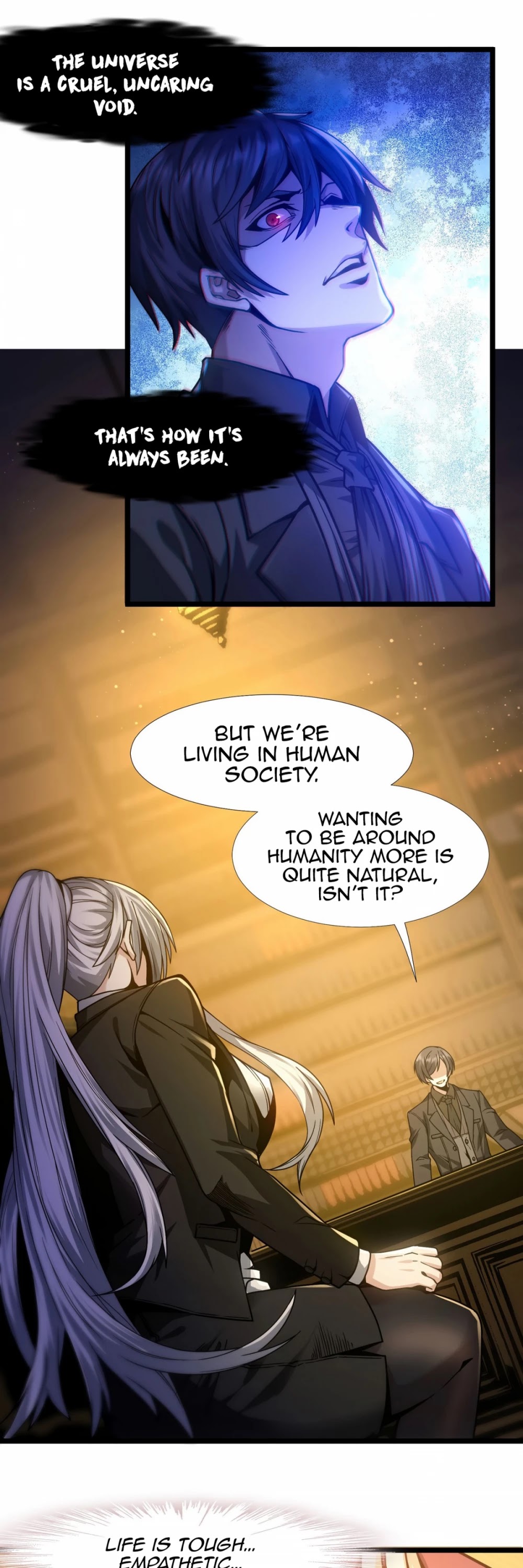I'm Really Not the Evil God's Lackey Chapter 36 page 14 - Chapter 36: Reborn