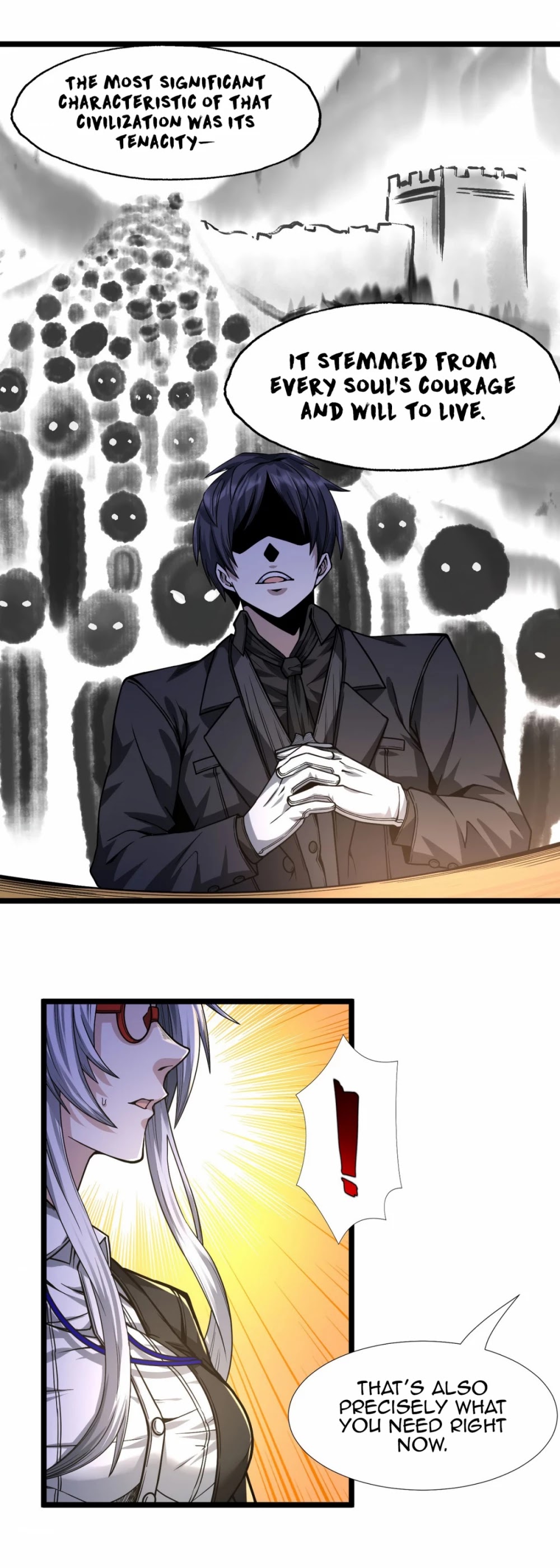 I'm Really Not the Evil God's Lackey Chapter 36 page 45 - Chapter 36: Reborn