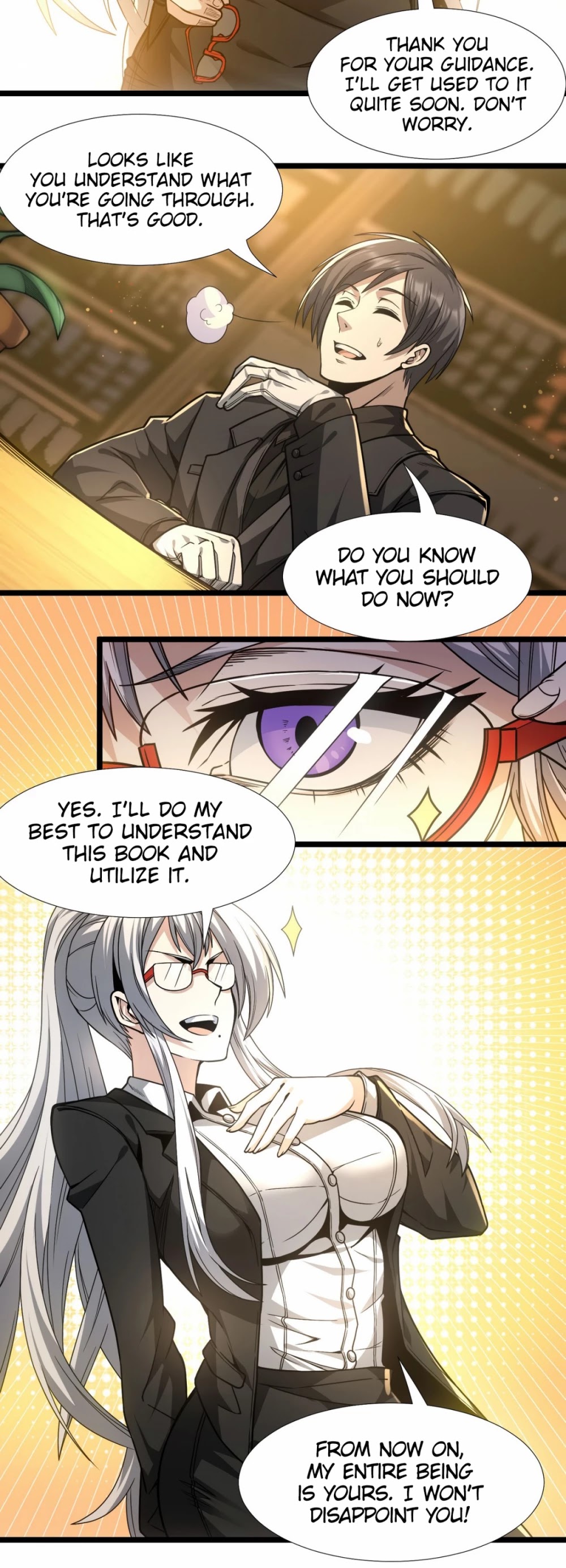 I'm Really Not the Evil God's Lackey Chapter 36 page 62 - Chapter 36: Reborn