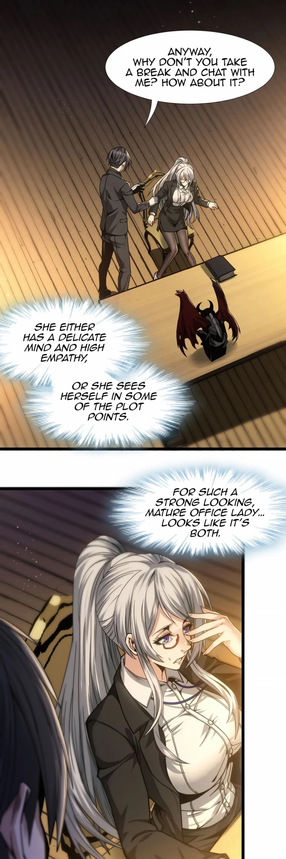 I'm Really Not the Evil God's Lackey Chapter 36 page 8 - Chapter 36: Reborn