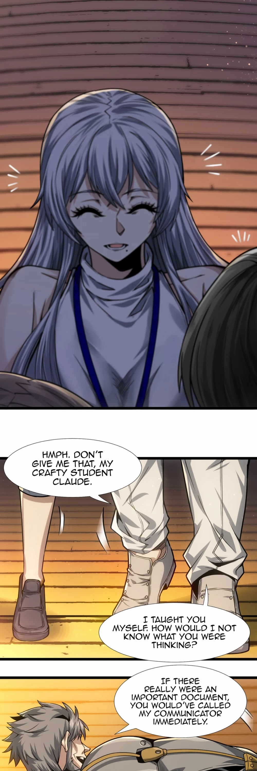 I'm Really Not the Evil God's Lackey Chapter 37 page 11 - Chapter 37: This Is My Decision