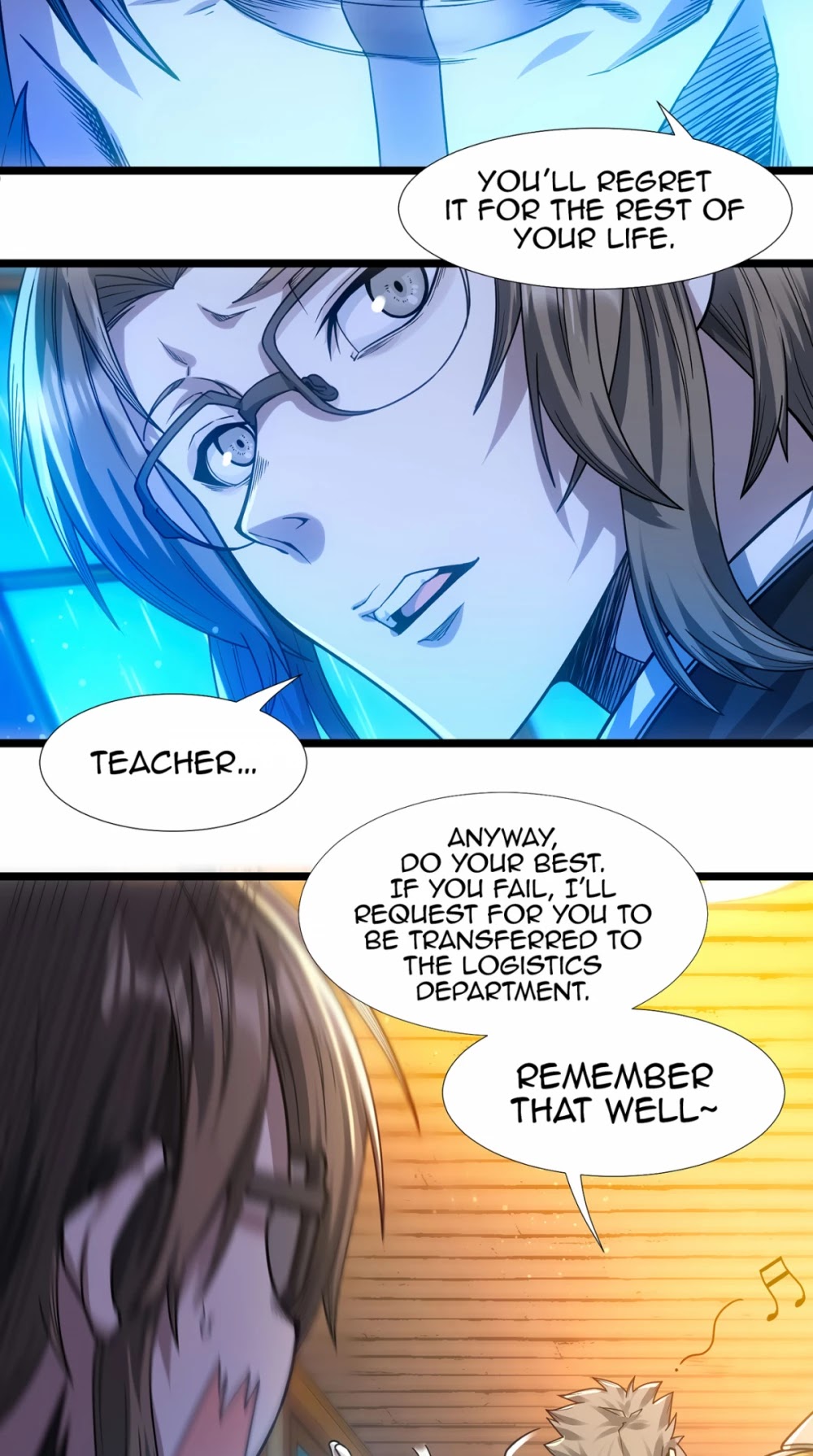 I'm Really Not the Evil God's Lackey Chapter 37 page 19 - Chapter 37: This Is My Decision