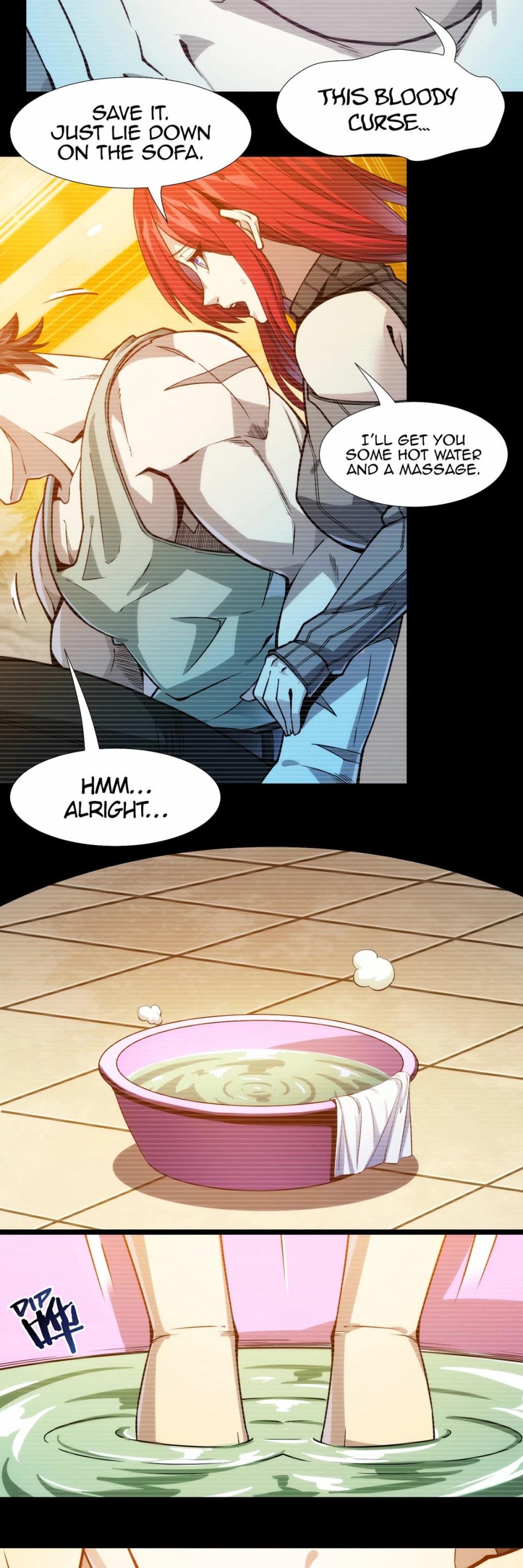 I'm Really Not the Evil God's Lackey Chapter 37 page 37 - Chapter 37: This Is My Decision