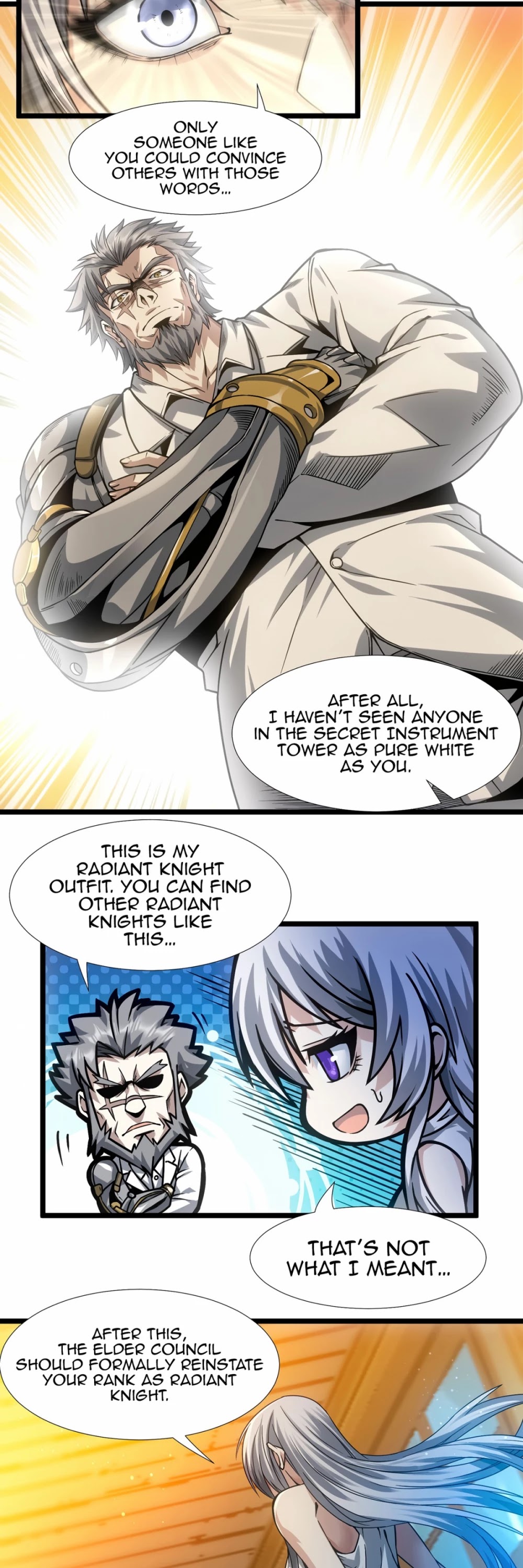 I'm Really Not the Evil God's Lackey Chapter 37 page 4 - Chapter 37: This Is My Decision