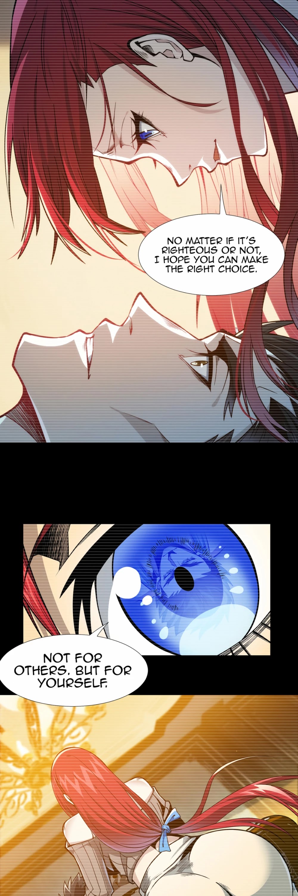 I'm Really Not the Evil God's Lackey Chapter 37 page 42 - Chapter 37: This Is My Decision