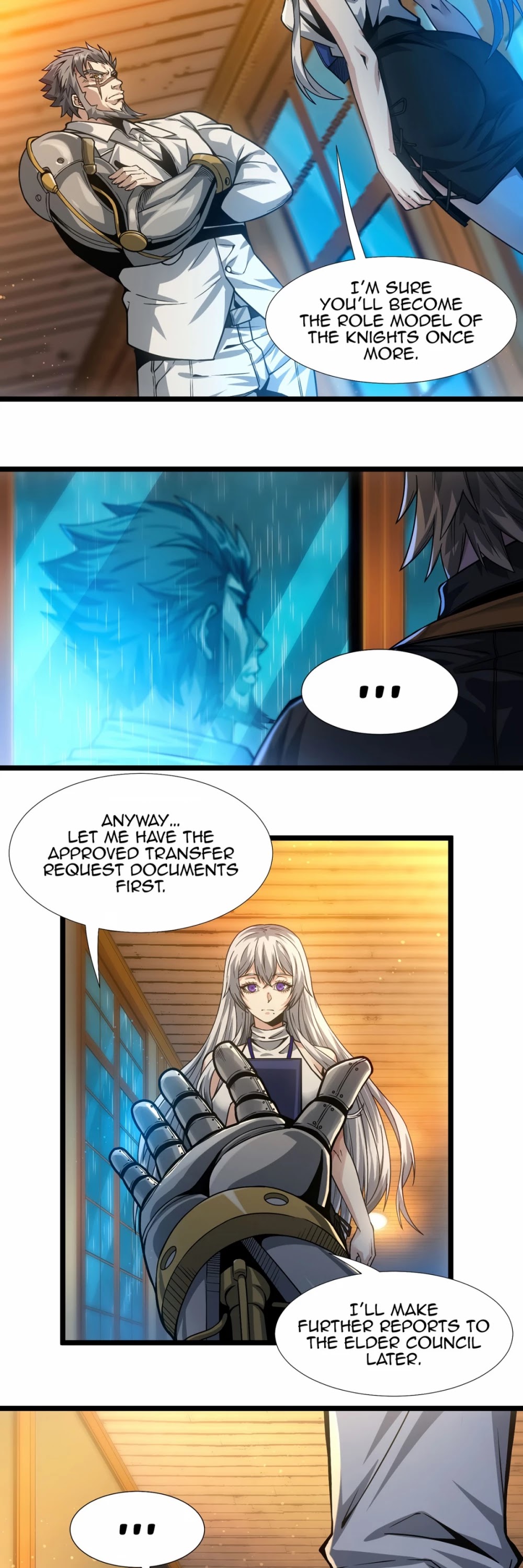 I'm Really Not the Evil God's Lackey Chapter 37 page 5 - Chapter 37: This Is My Decision