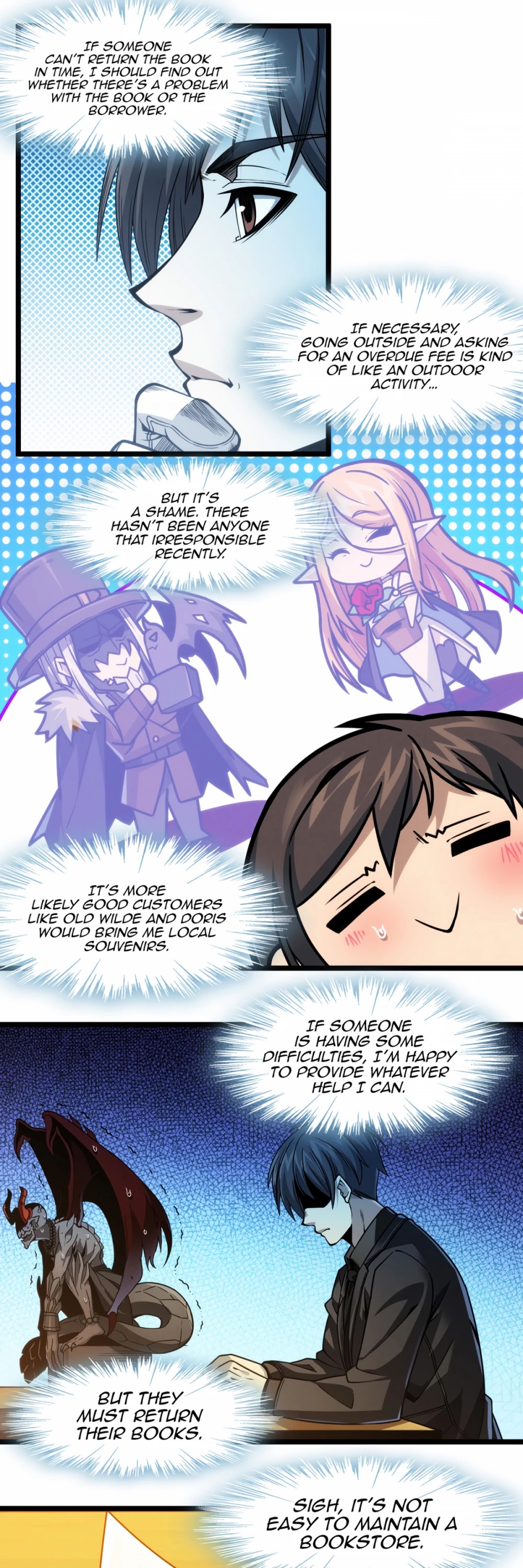 I'm Really Not the Evil God's Lackey Chapter 37 page 59 - Chapter 37: This Is My Decision