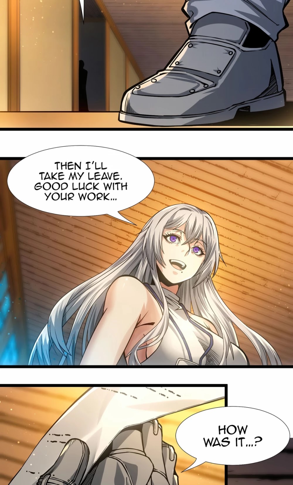 I'm Really Not the Evil God's Lackey Chapter 37 page 6 - Chapter 37: This Is My Decision