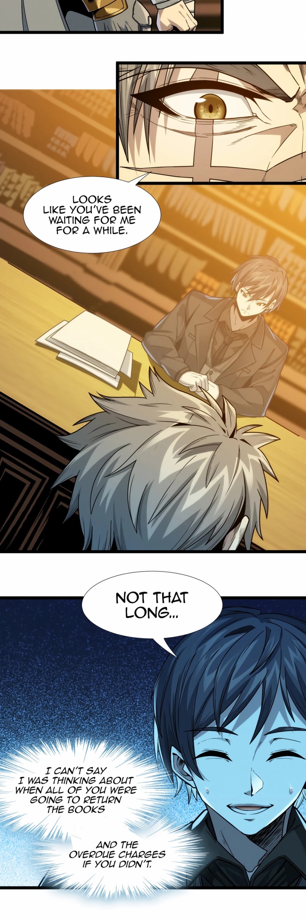I'm Really Not the Evil God's Lackey Chapter 37 page 65 - Chapter 37: This Is My Decision