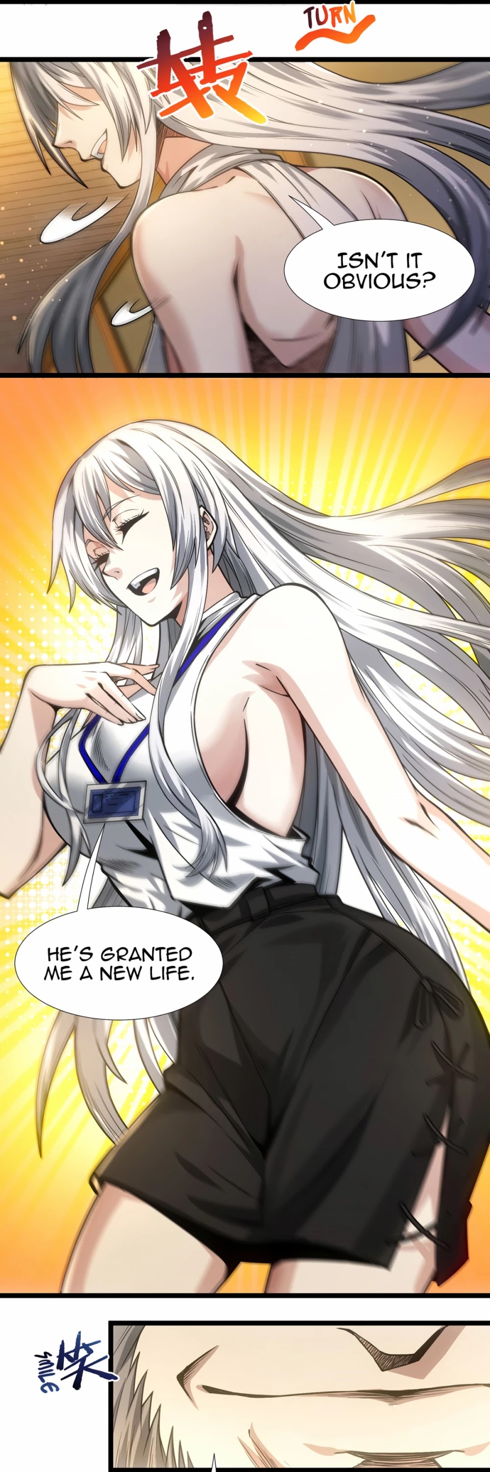 I'm Really Not the Evil God's Lackey Chapter 37 page 8 - Chapter 37: This Is My Decision