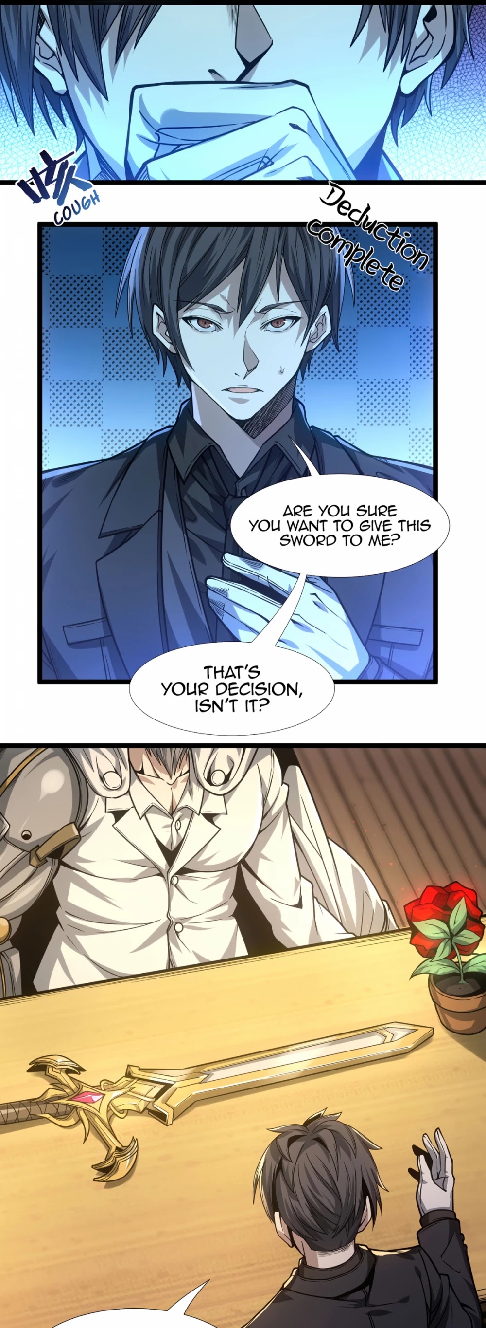 I'm Really Not the Evil God's Lackey Chapter 38 page 13 - Chapter 38: Can I Pull It Out And Have A Look?