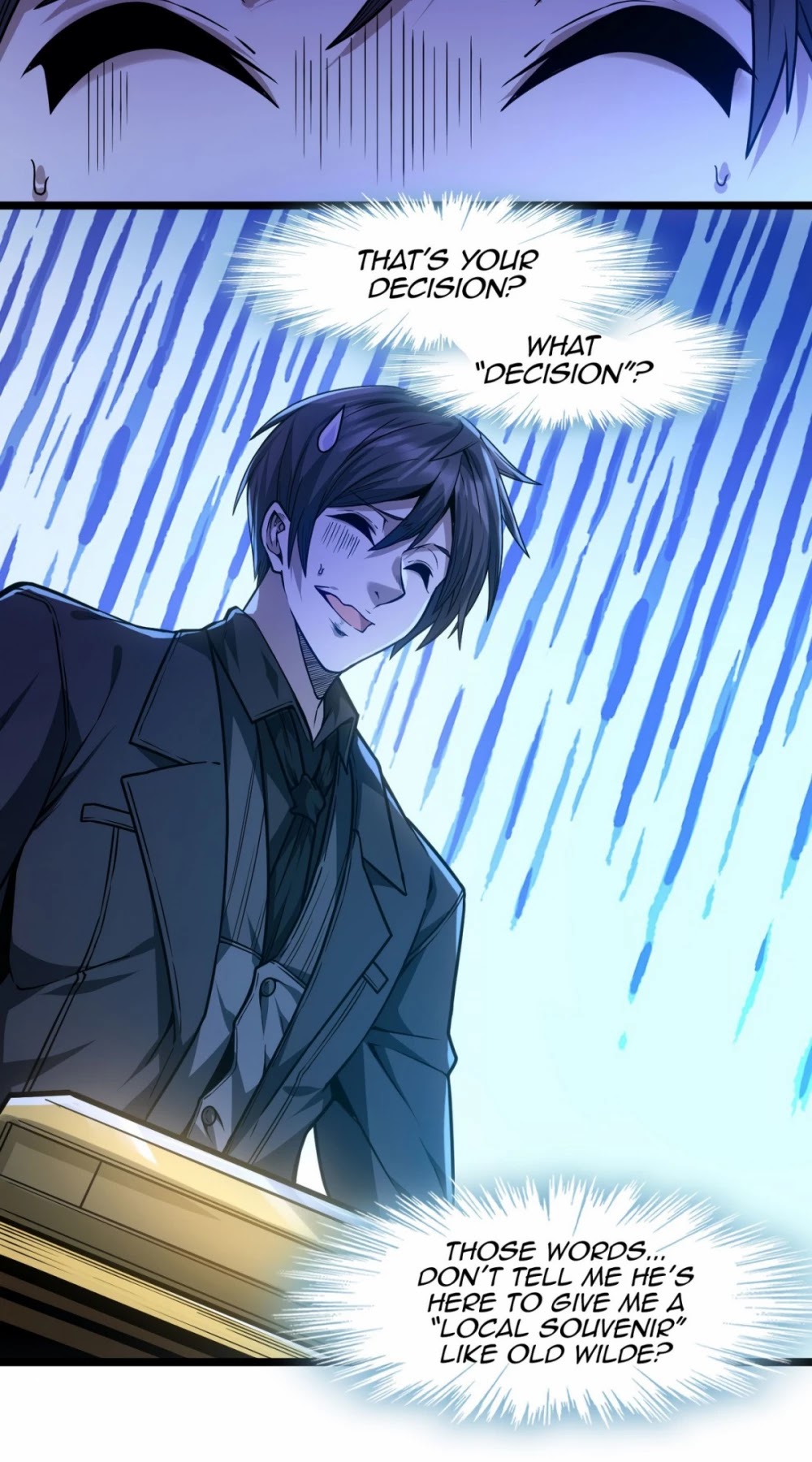 I'm Really Not the Evil God's Lackey Chapter 38 page 3 - Chapter 38: Can I Pull It Out And Have A Look?