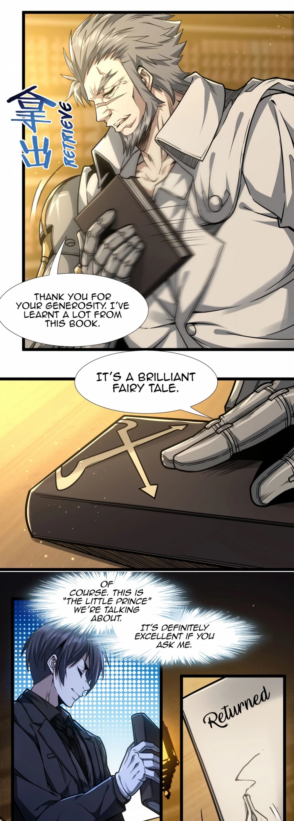 I'm Really Not the Evil God's Lackey Chapter 38 page 4 - Chapter 38: Can I Pull It Out And Have A Look?