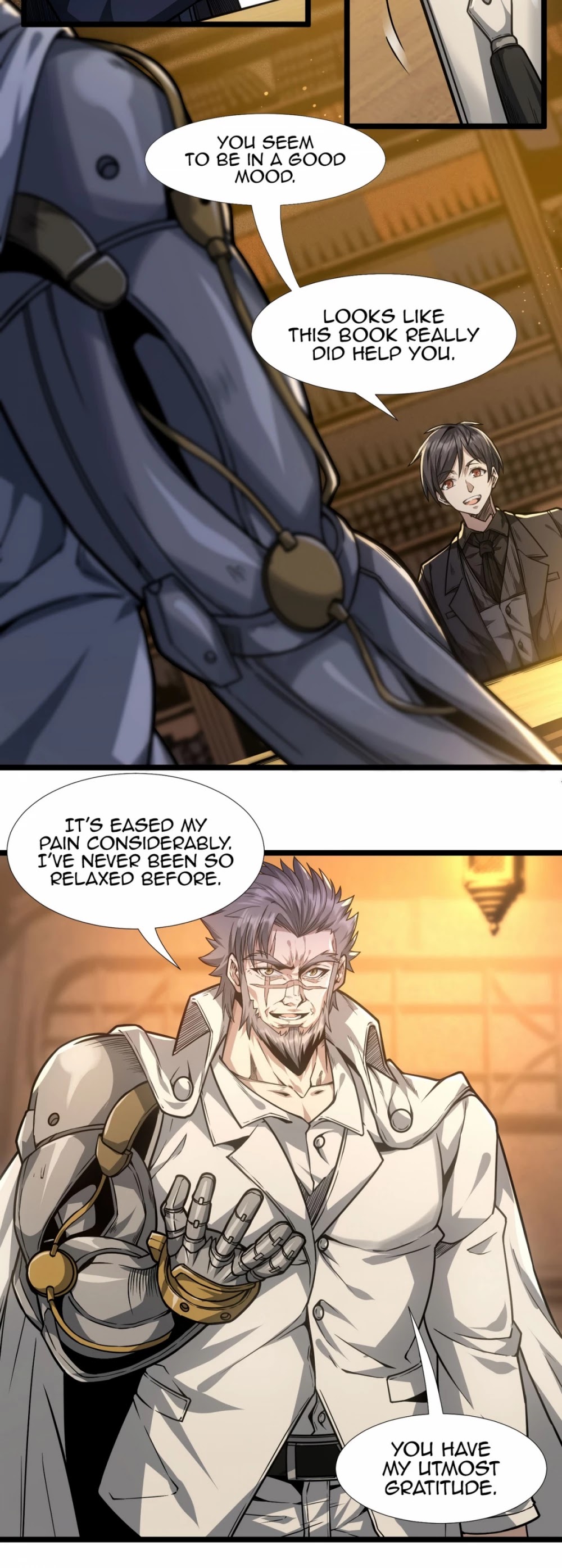 I'm Really Not the Evil God's Lackey Chapter 38 page 5 - Chapter 38: Can I Pull It Out And Have A Look?