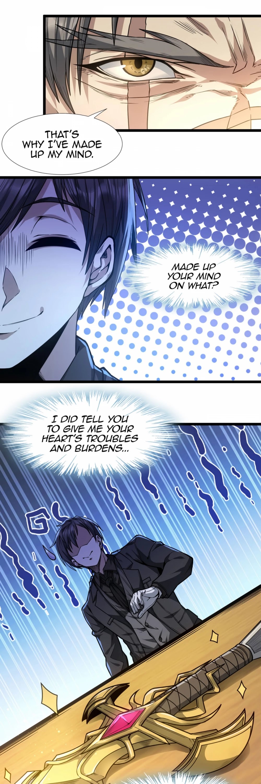 I'm Really Not the Evil God's Lackey Chapter 38 page 6 - Chapter 38: Can I Pull It Out And Have A Look?