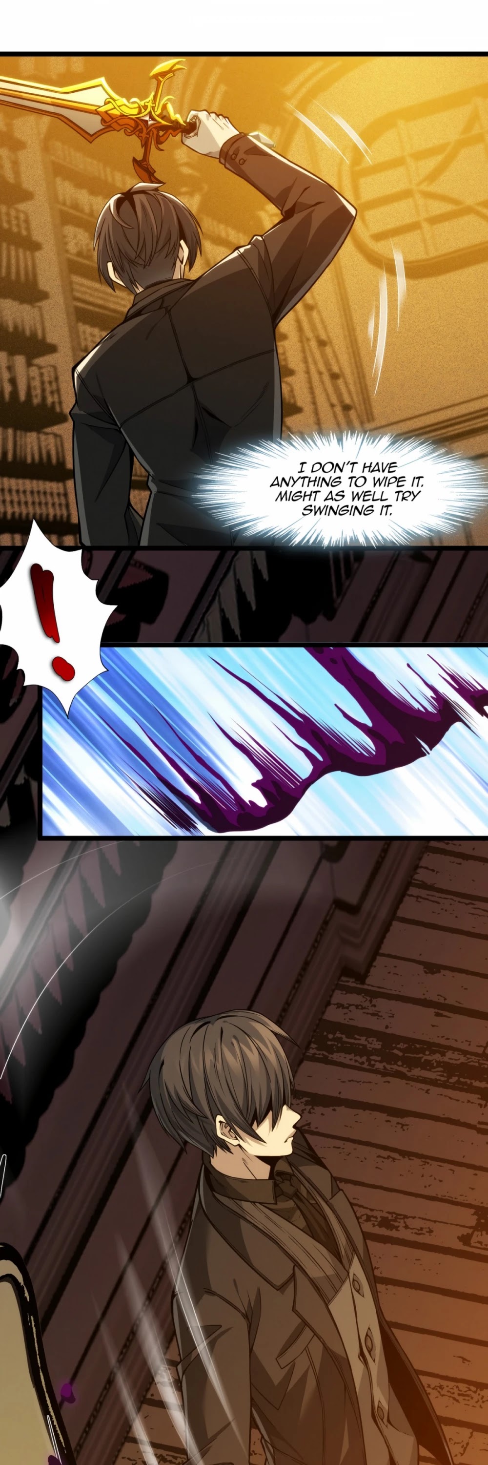 I'm Really Not the Evil God's Lackey Chapter 38 page 64 - Chapter 38: Can I Pull It Out And Have A Look?