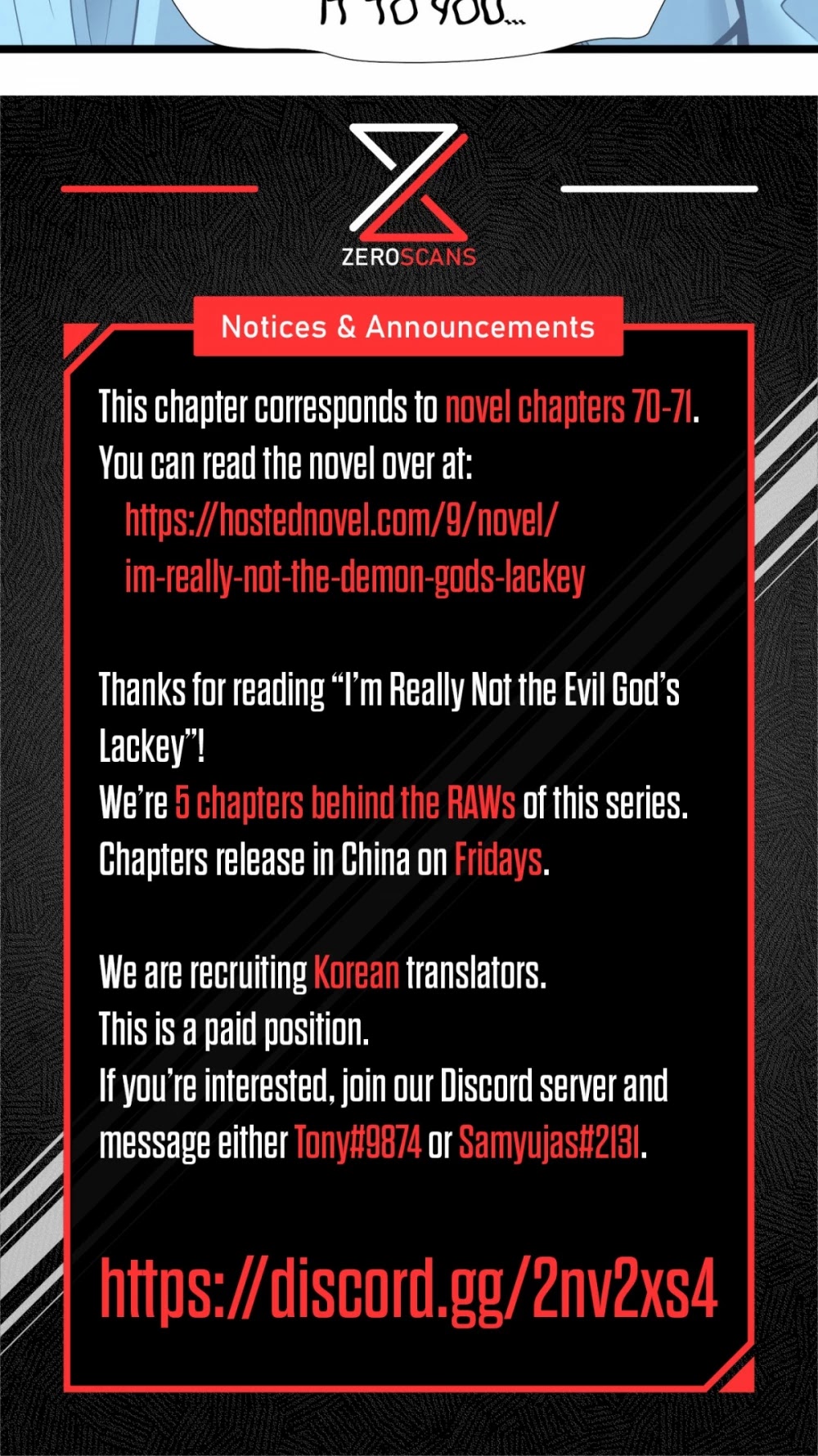 I'm Really Not the Evil God's Lackey Chapter 38 page 74 - Chapter 38: Can I Pull It Out And Have A Look?
