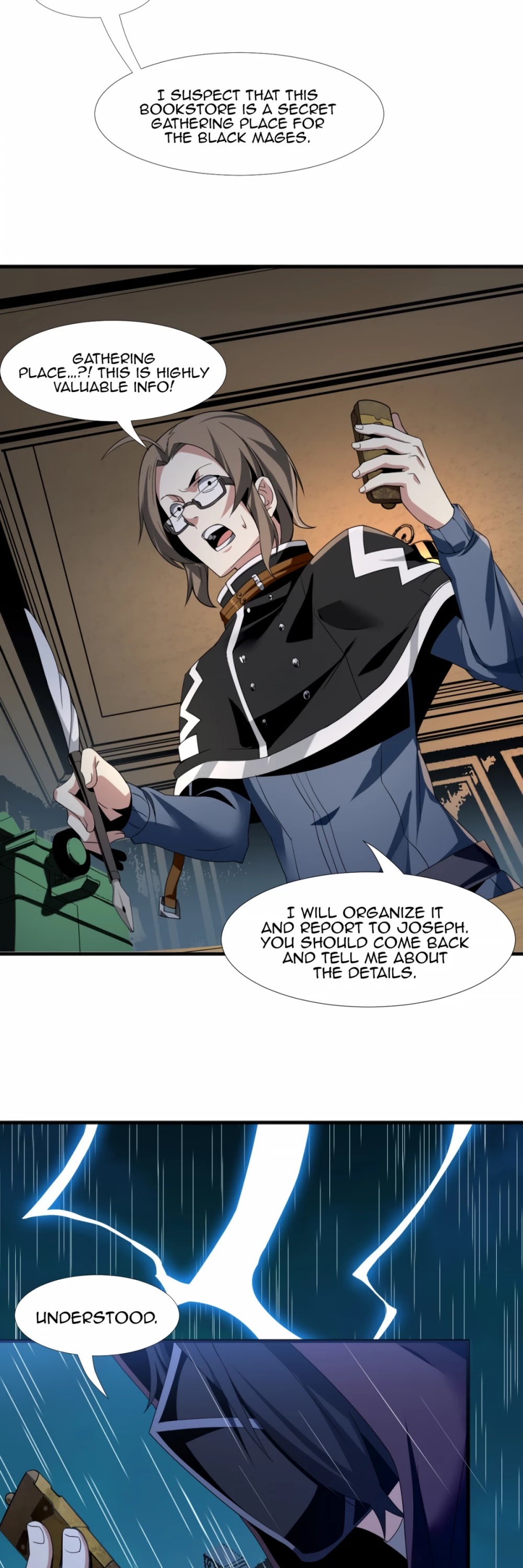 I'm Really Not the Evil God's Lackey Chapter 4 page 12 - Chapter 4: Radiant Knight