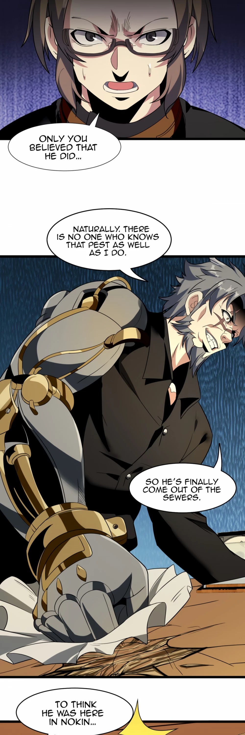 I'm Really Not the Evil God's Lackey Chapter 4 page 28 - Chapter 4: Radiant Knight
