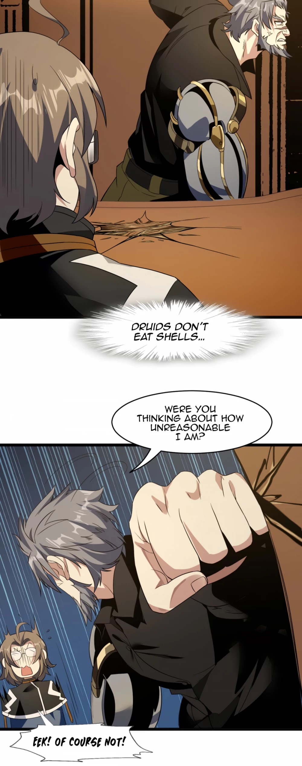 I'm Really Not the Evil God's Lackey Chapter 4 page 35 - Chapter 4: Radiant Knight