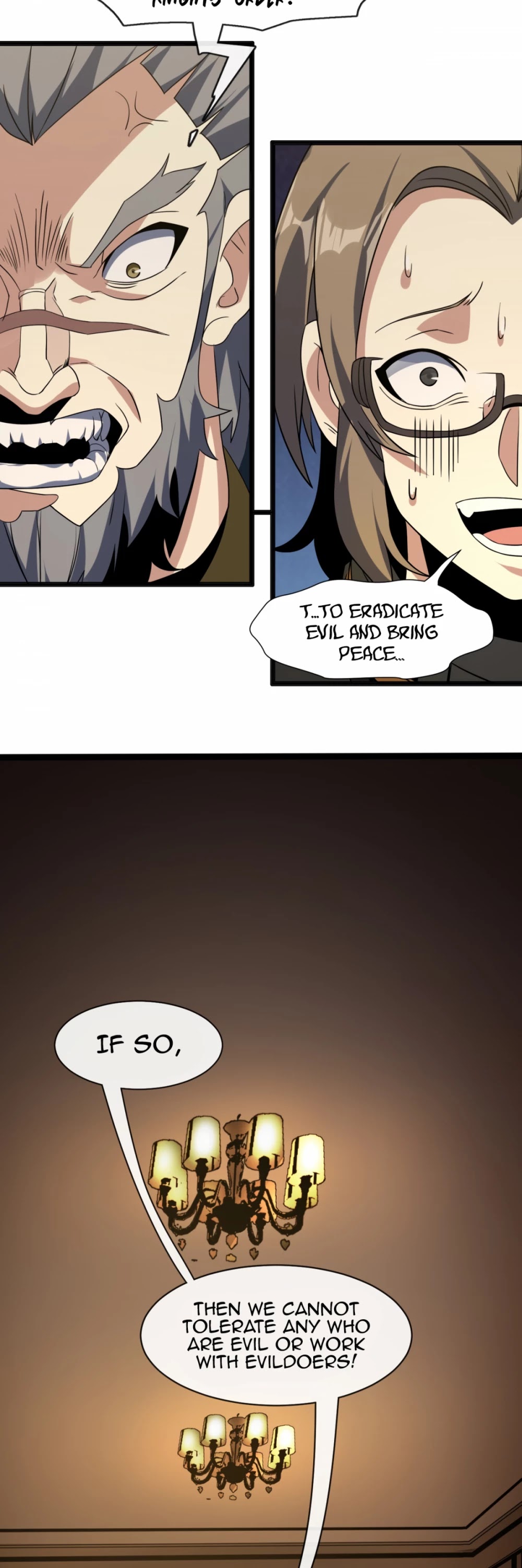 I'm Really Not the Evil God's Lackey Chapter 4 page 37 - Chapter 4: Radiant Knight