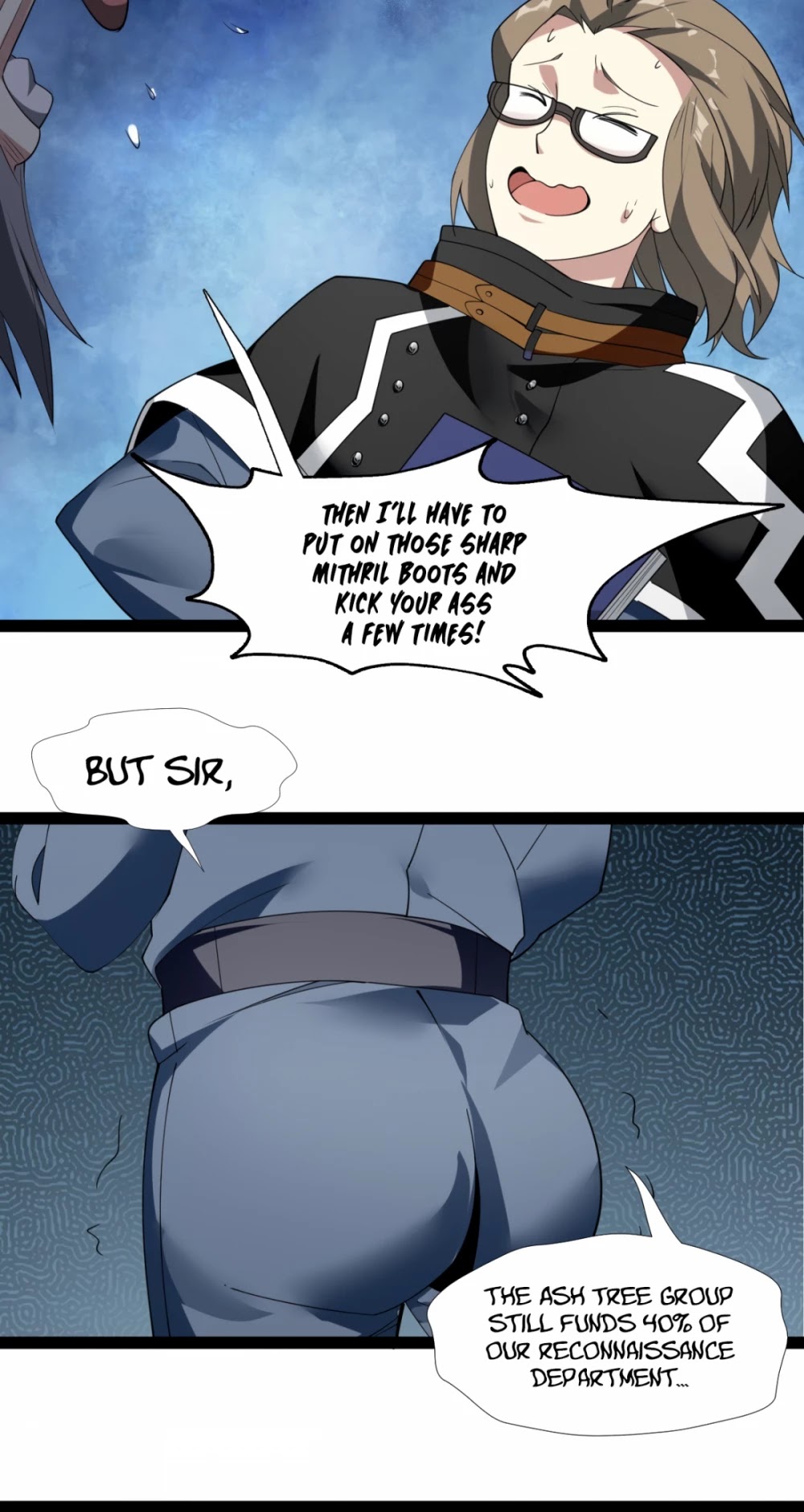 I'm Really Not the Evil God's Lackey Chapter 4 page 40 - Chapter 4: Radiant Knight