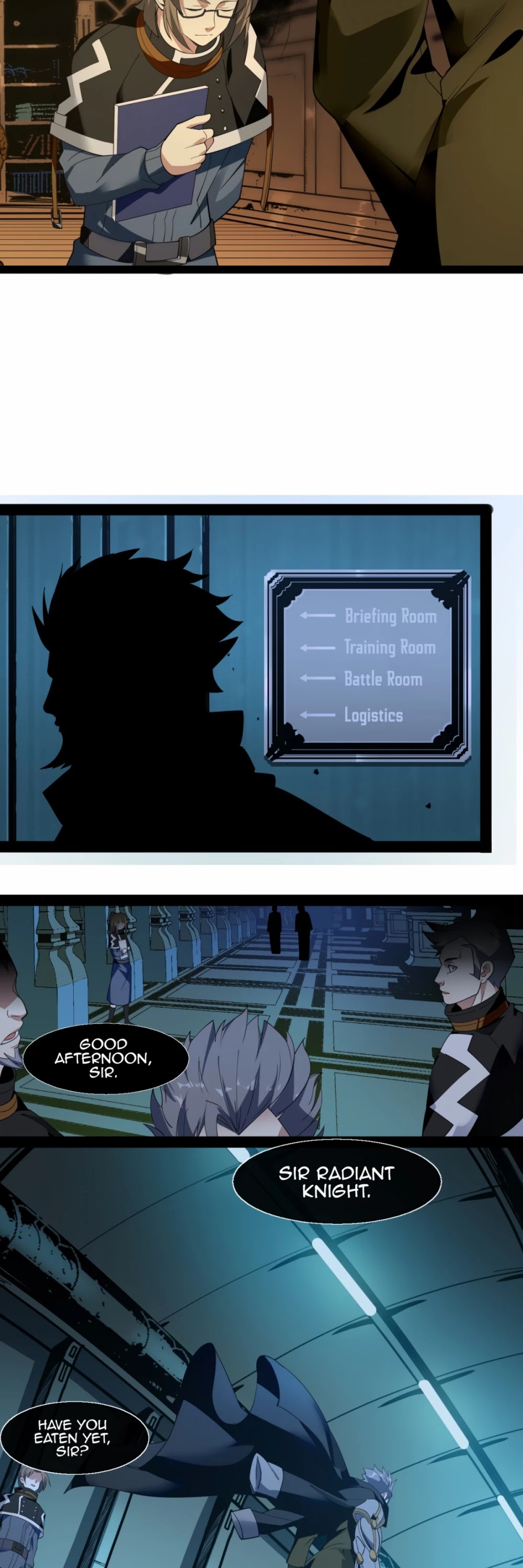 I'm Really Not the Evil God's Lackey Chapter 4 page 43 - Chapter 4: Radiant Knight