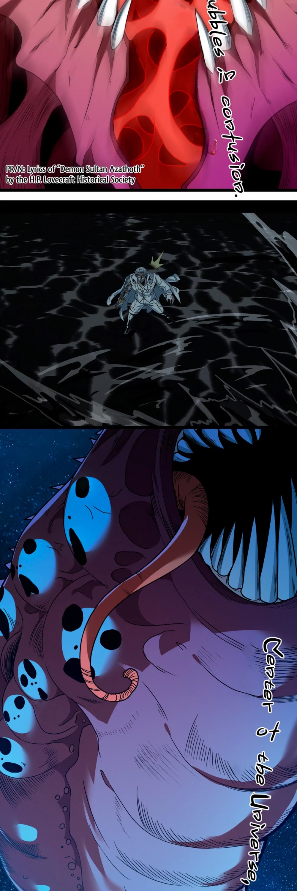I'm Really Not the Evil God's Lackey Chapter 40 page 21 - Chapter 40: Shine, Light of Humanity