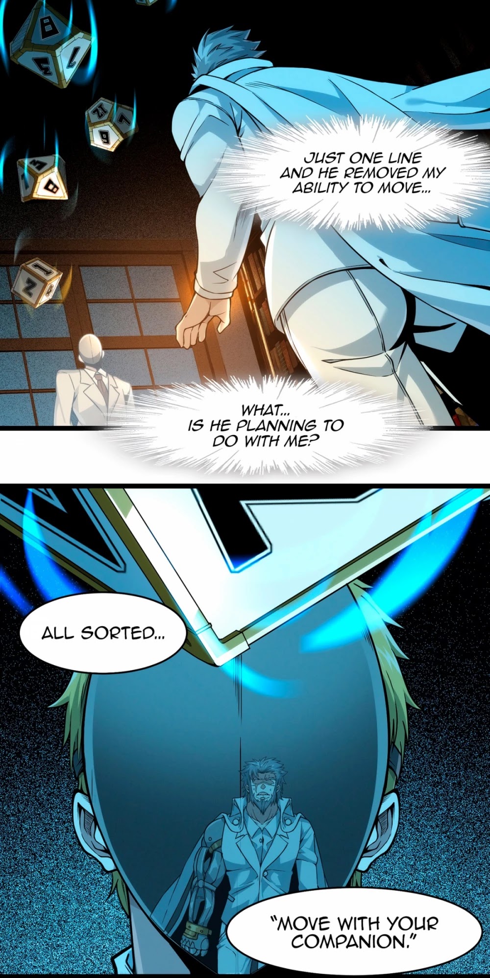 I'm Really Not the Evil God's Lackey Chapter 40 page 3 - Chapter 40: Shine, Light of Humanity
