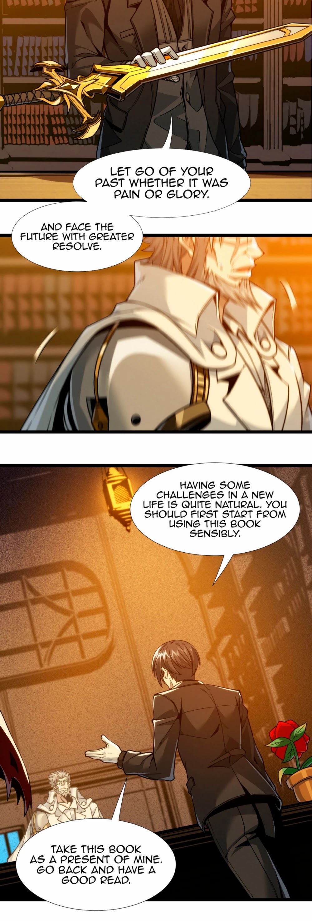 I'm Really Not the Evil God's Lackey Chapter 40 page 41 - Chapter 40: Shine, Light of Humanity