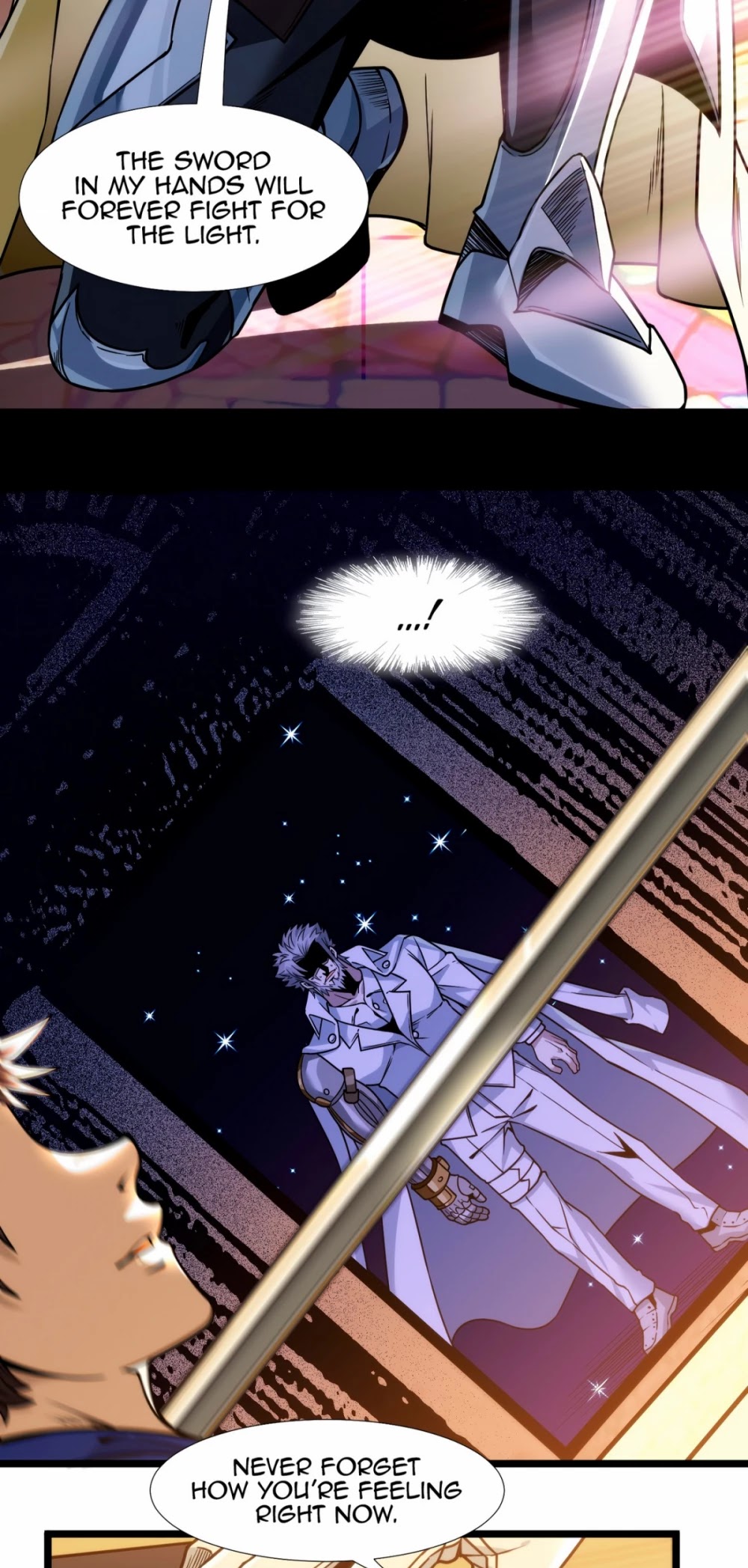 I'm Really Not the Evil God's Lackey Chapter 40 page 48 - Chapter 40: Shine, Light of Humanity