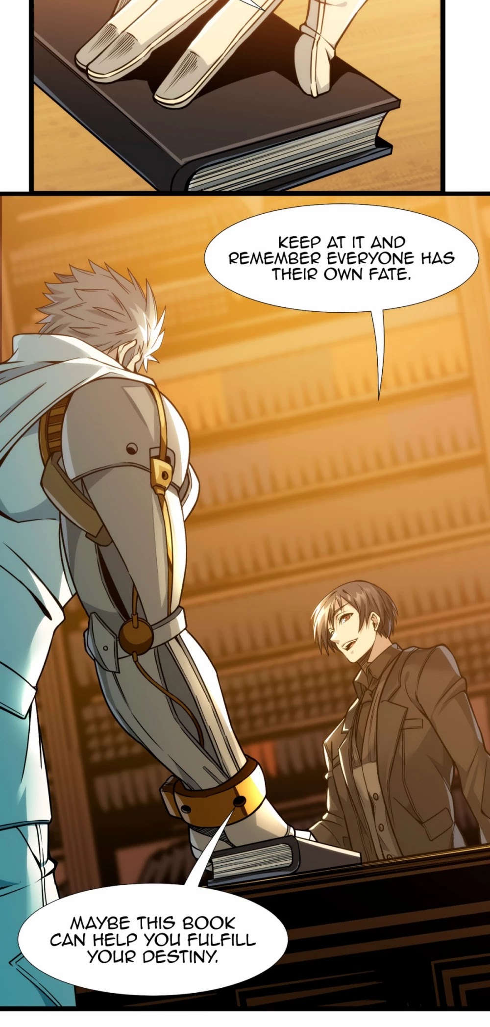 I'm Really Not the Evil God's Lackey Chapter 40 page 49 - Chapter 40: Shine, Light of Humanity
