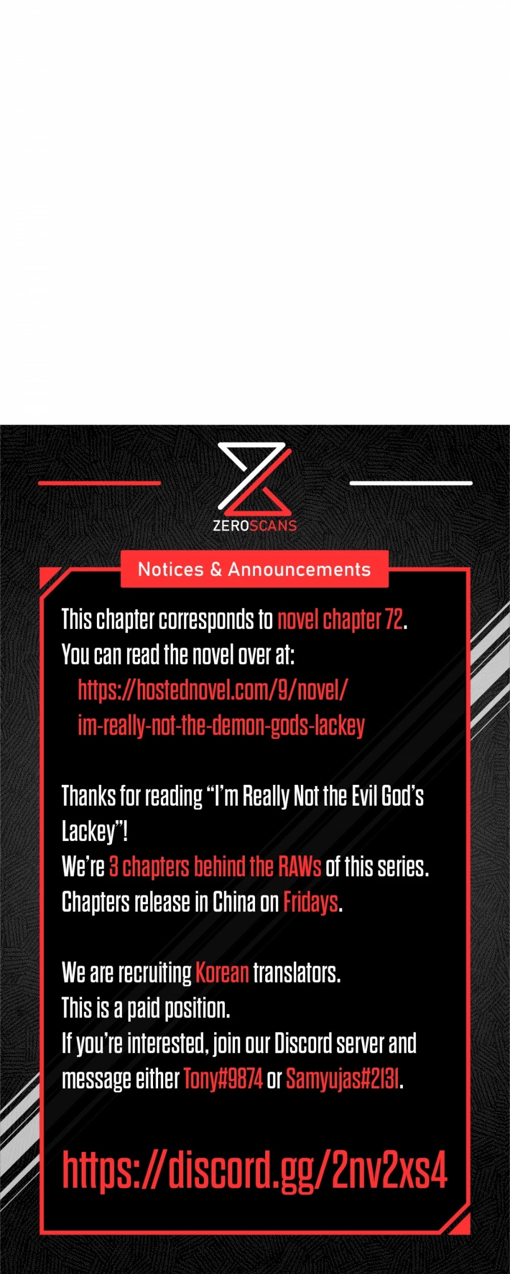 I'm Really Not the Evil God's Lackey Chapter 40 page 51 - Chapter 40: Shine, Light of Humanity