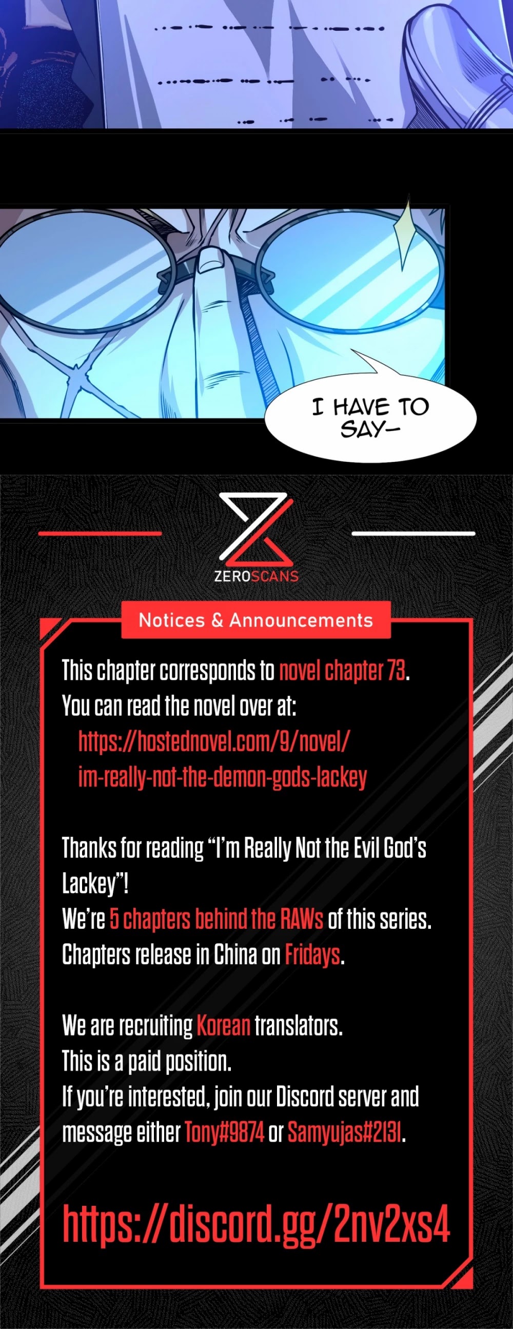 I'm Really Not the Evil God's Lackey Chapter 41 page 37 - Chapter 41: Strange Occurrence