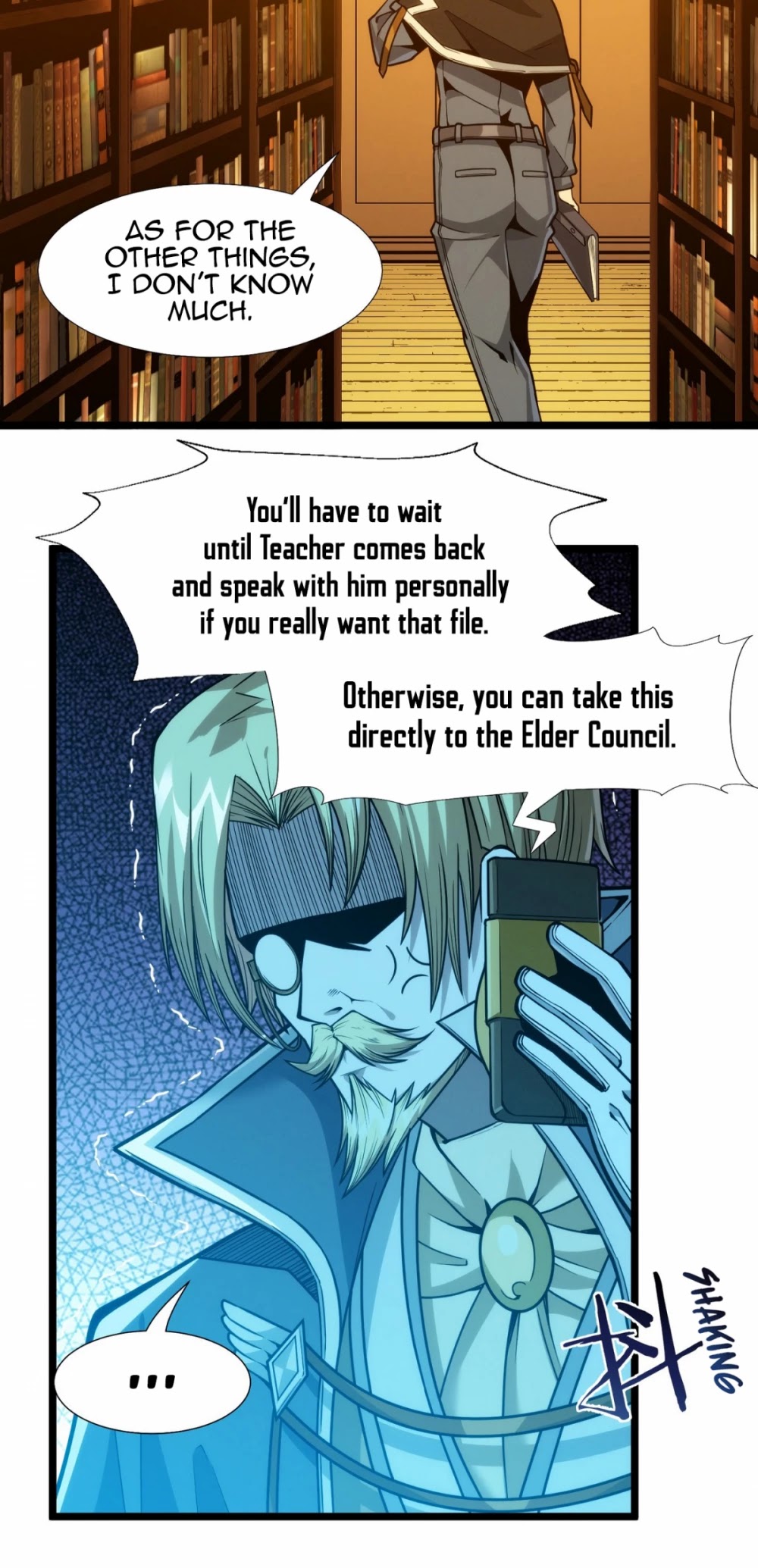 I'm Really Not the Evil God's Lackey Chapter 44 page 12 - Chapter 44: Clay Idol Project