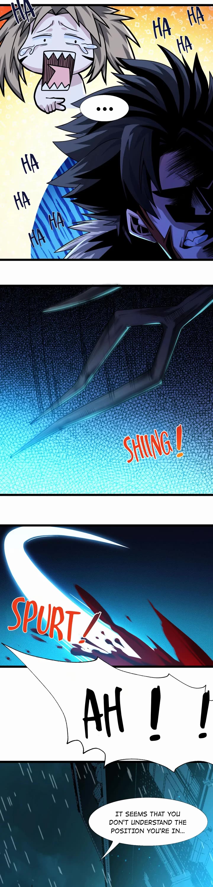 I'm Really Not the Evil God's Lackey Chapter 48 page 22 - Chapter 48: Where Are Your Manners