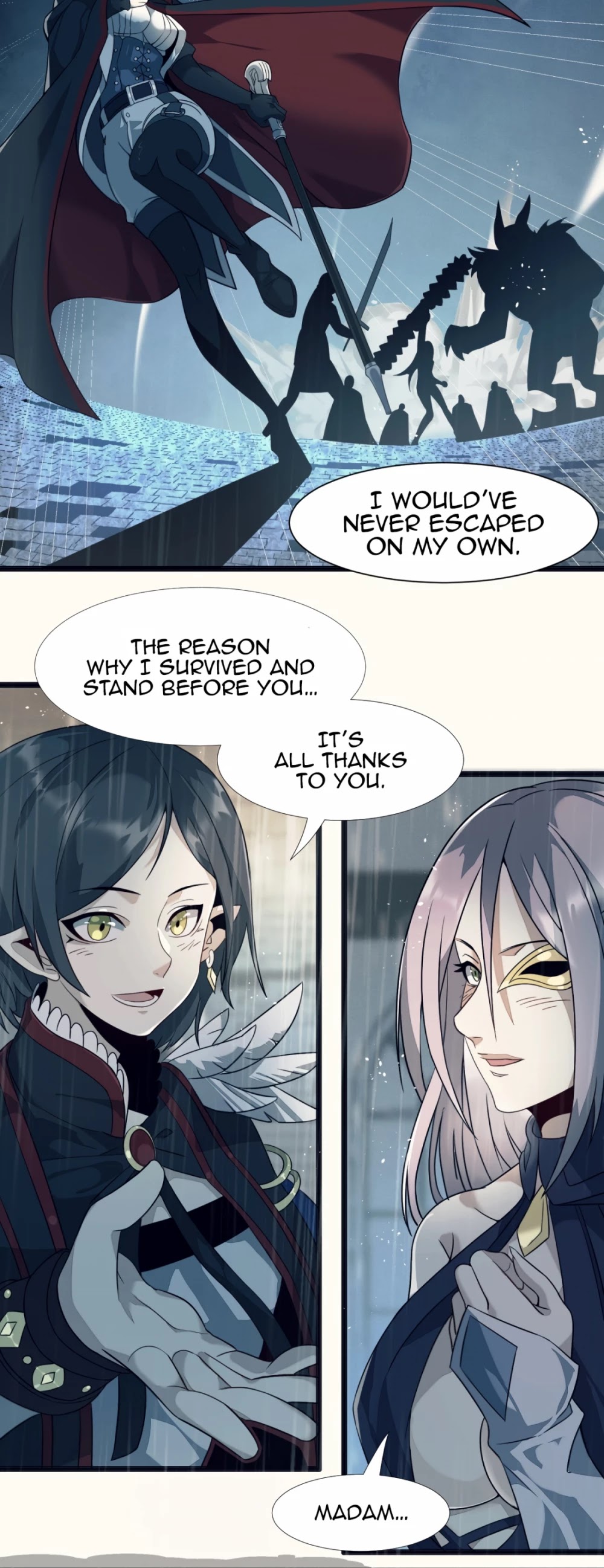 I'm Really Not the Evil God's Lackey Chapter 5 page 18 - Chapter 5: Silence