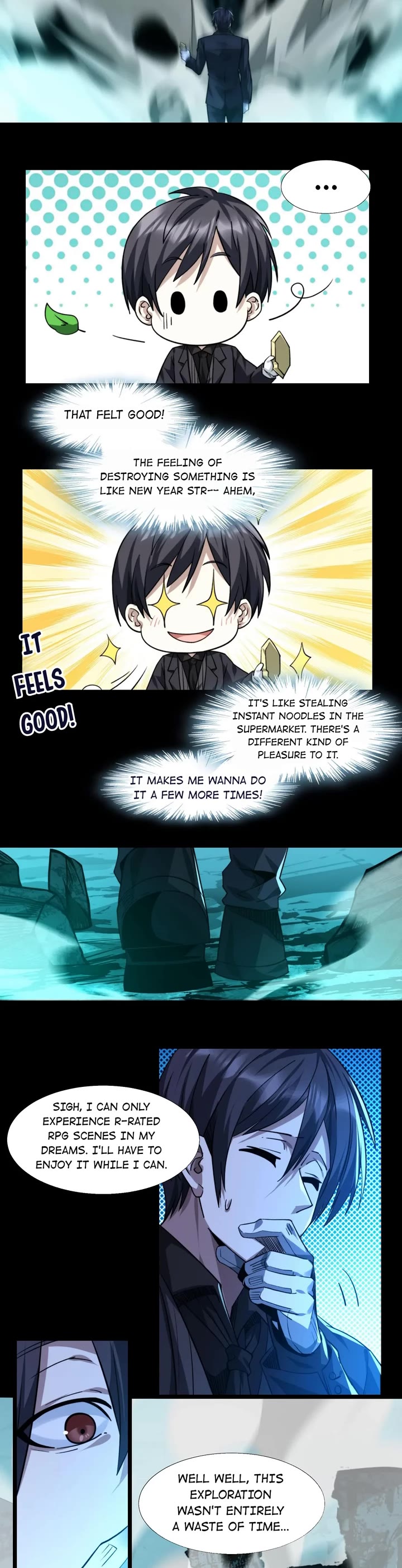 I'm Really Not the Evil God's Lackey Chapter 50 page 14 - Chapter 50: Be Your Sword