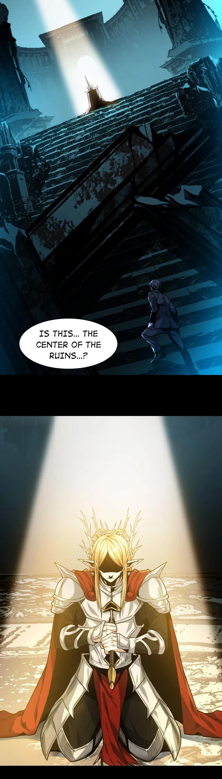 I'm Really Not the Evil God's Lackey Chapter 50 page 20 - Chapter 50: Be Your Sword