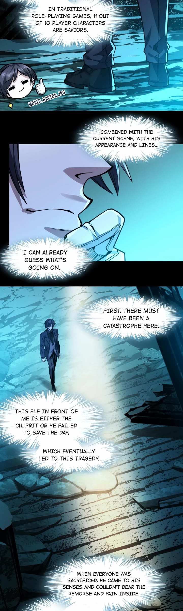 I'm Really Not the Evil God's Lackey Chapter 50 page 25 - Chapter 50: Be Your Sword