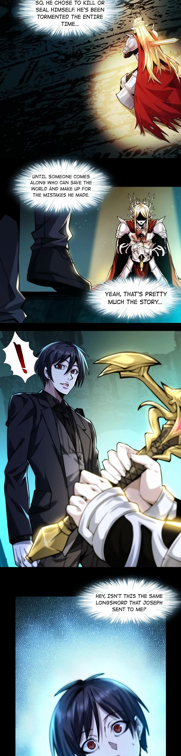 I'm Really Not the Evil God's Lackey Chapter 50 page 26 - Chapter 50: Be Your Sword