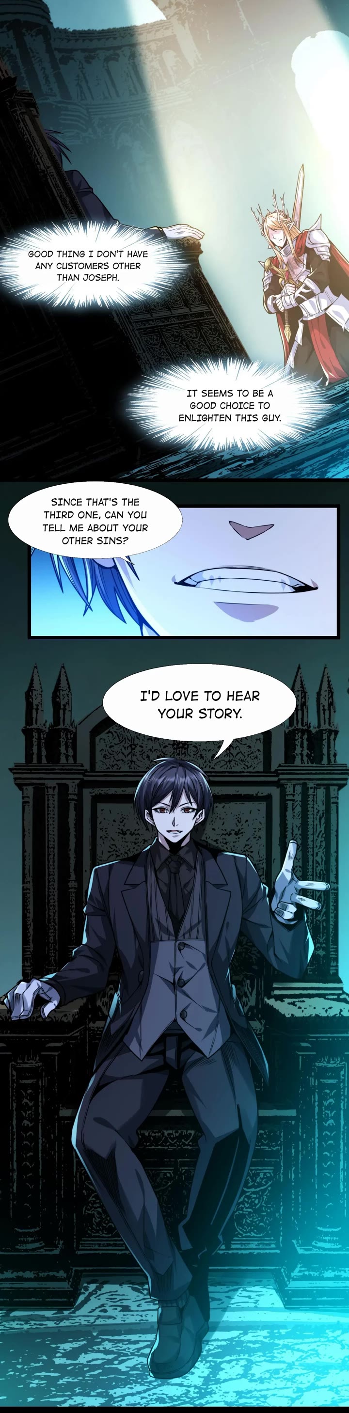 I'm Really Not the Evil God's Lackey Chapter 50 page 29 - Chapter 50: Be Your Sword