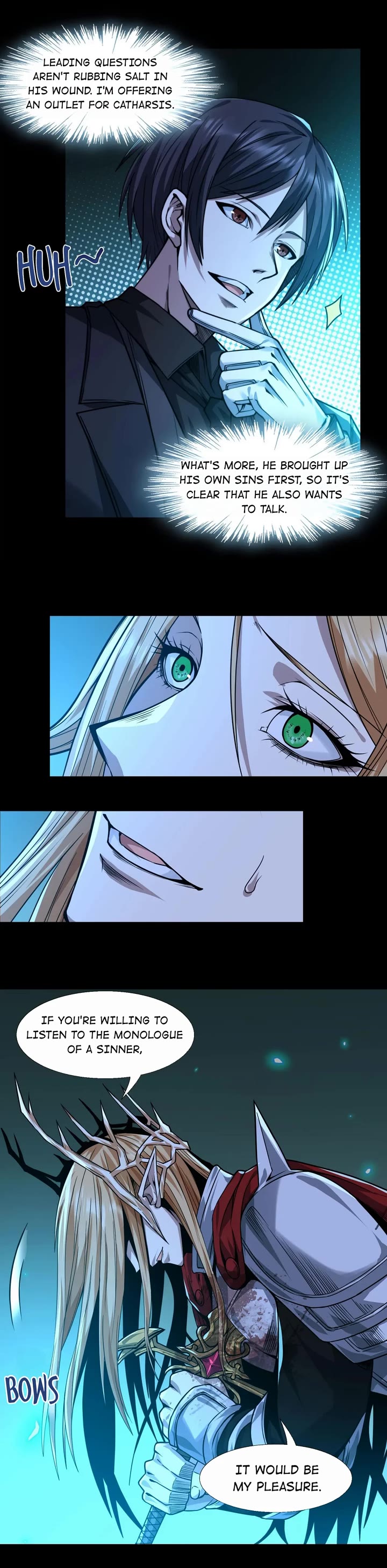 I'm Really Not the Evil God's Lackey Chapter 50 page 30 - Chapter 50: Be Your Sword