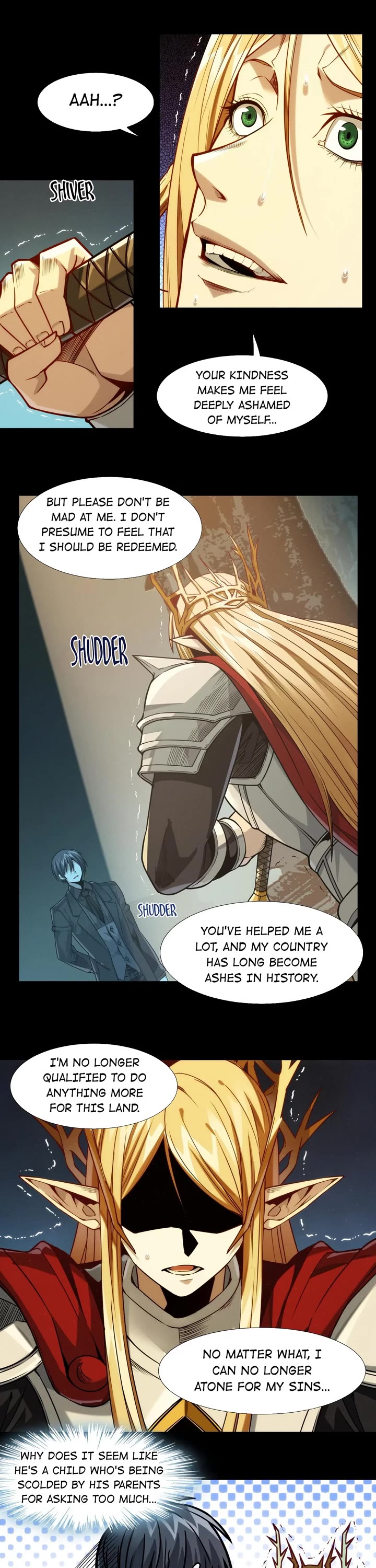 I'm Really Not the Evil God's Lackey Chapter 50 page 36 - Chapter 50: Be Your Sword