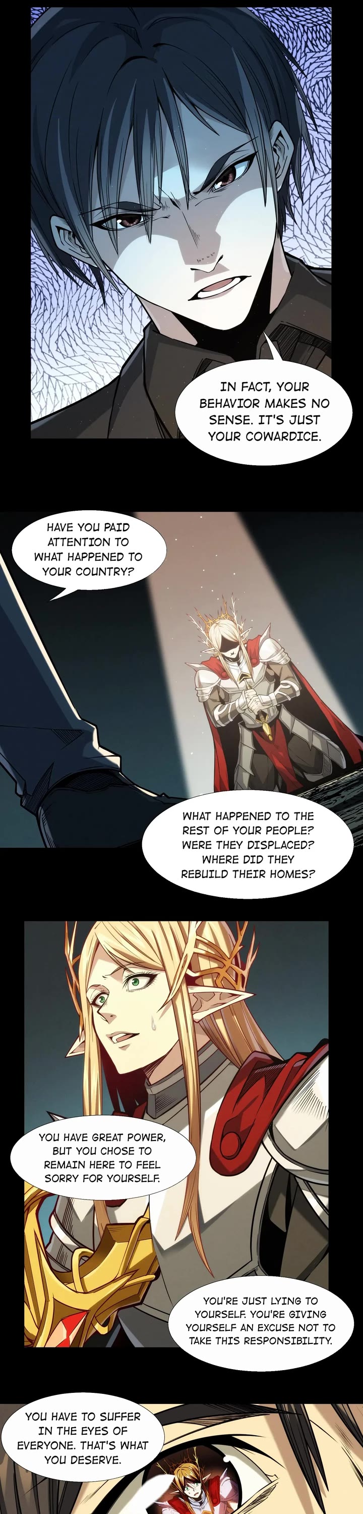 I'm Really Not the Evil God's Lackey Chapter 50 page 38 - Chapter 50: Be Your Sword